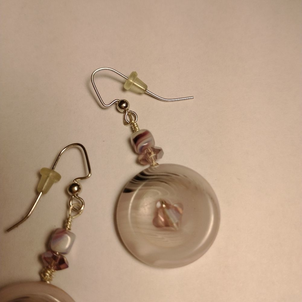 π3/$12 Handmade Button earrings! π - Picture 4 of 4